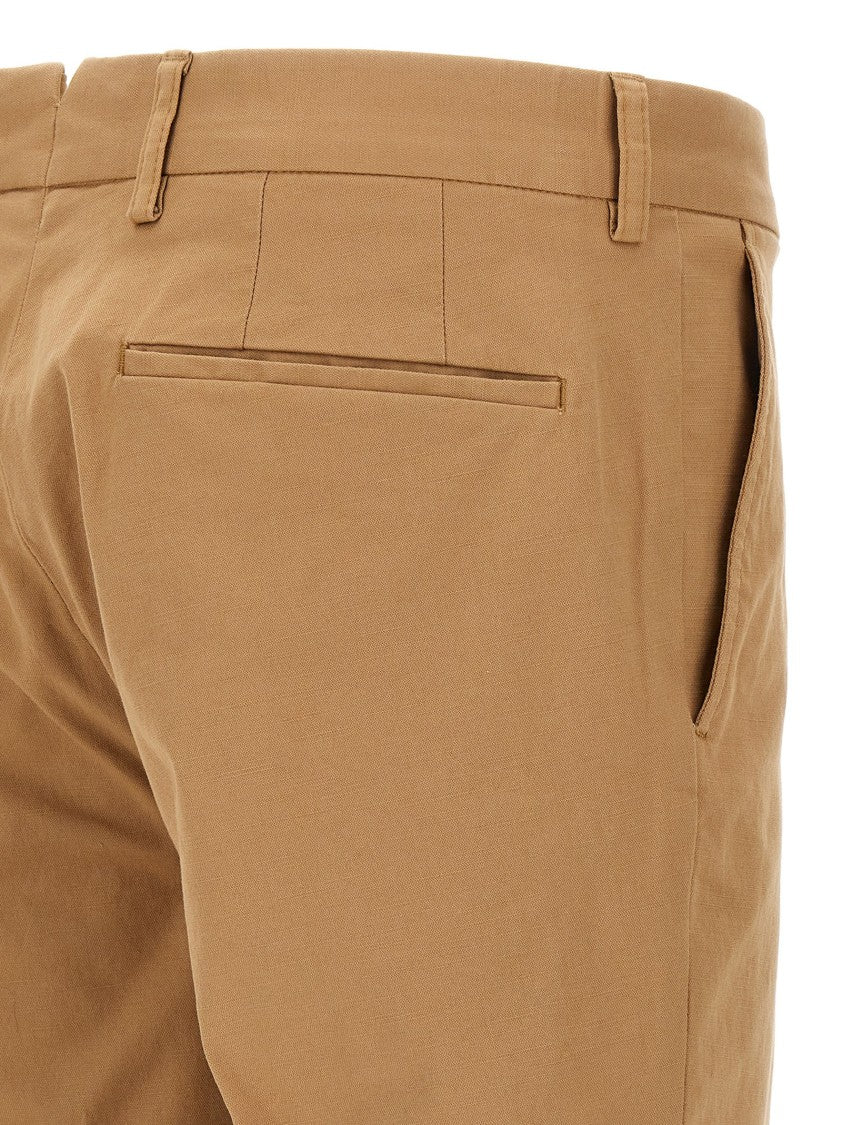 Incotex Slim Fit Cotton Twill Trousers