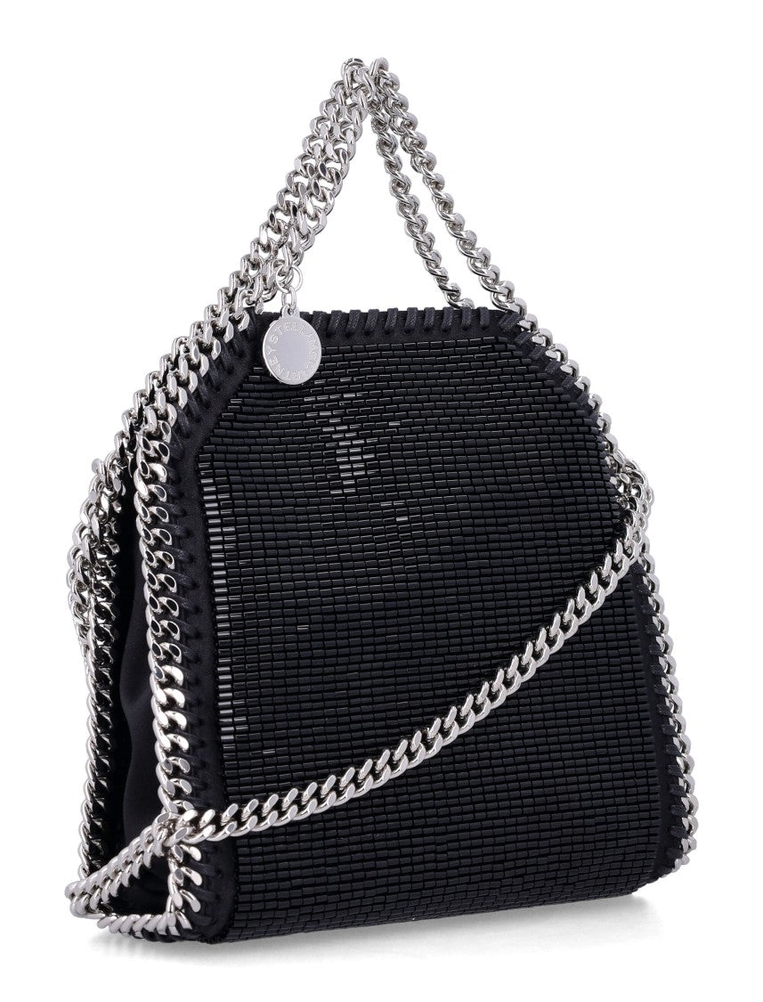 Stella Mccartney Falabella Tiny Embroidered Beads Crossbody Bag