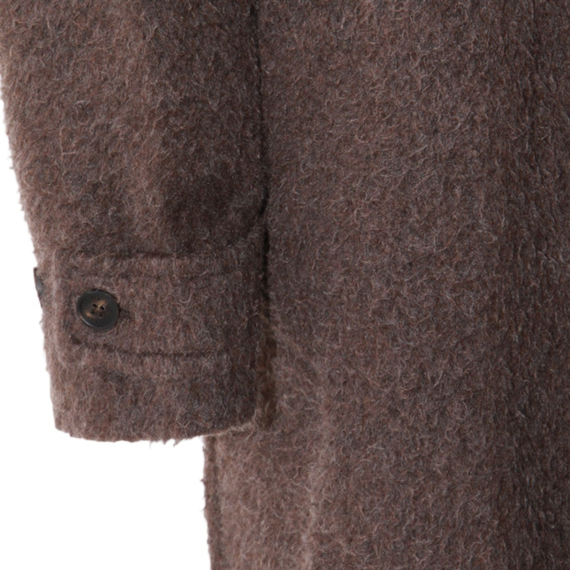 Golden Goose Textured Longline Coat With Classic Collar