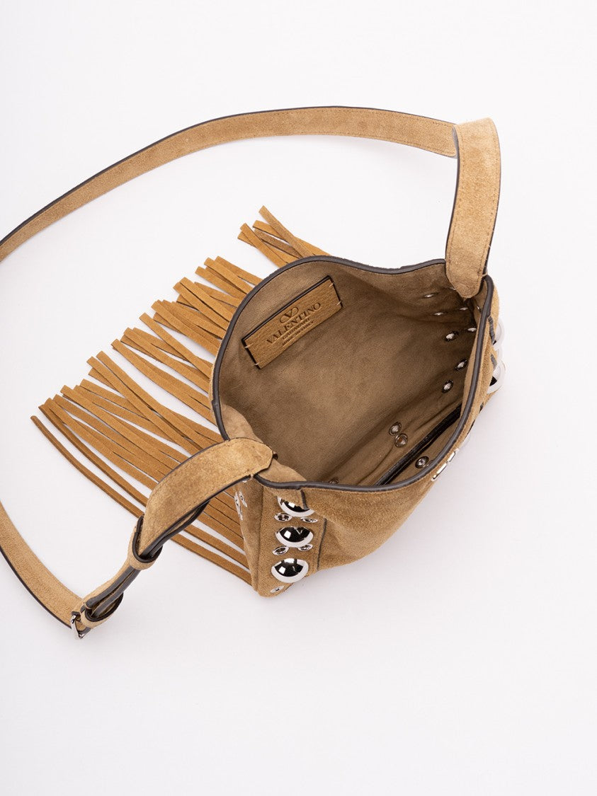 Valentino Garavani `Nellcote` Multi Studs Logo Small Bag