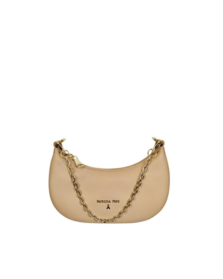 Patrizia Pepe Warm Skin Crescent Bag