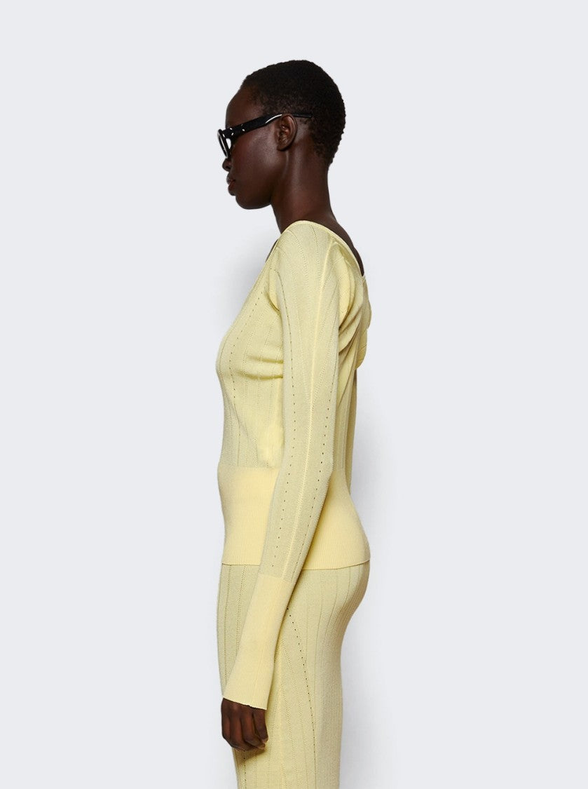 Jacquemus The Pralù Top Light Yellow
