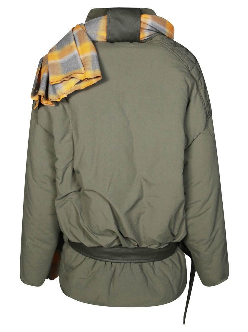 Marbell Lightweight Cropped Jacket With Minimalist Design