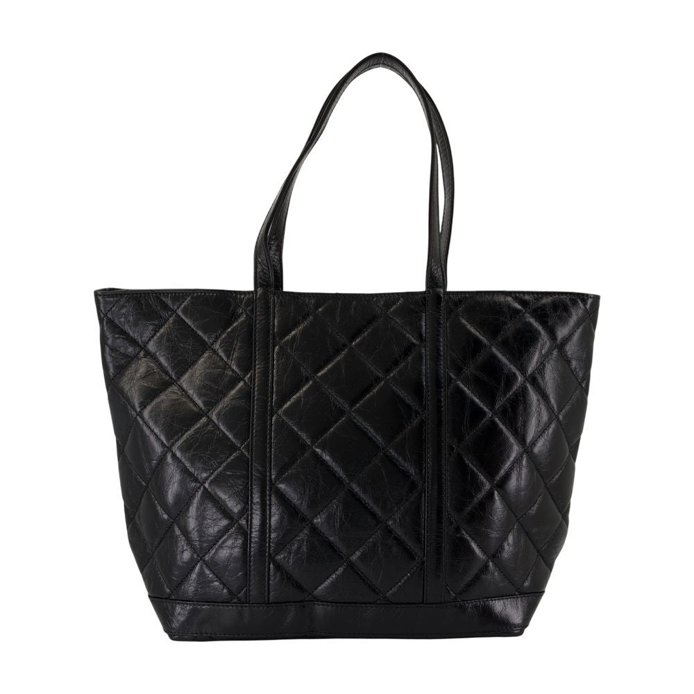 Vanessa Bruno Xl Shopper Bag - Leather - Black