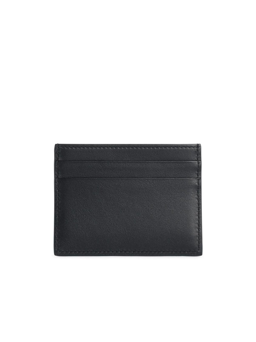 Dolce & Gabbana Card Holder With Black Leather 'Dg Logo'