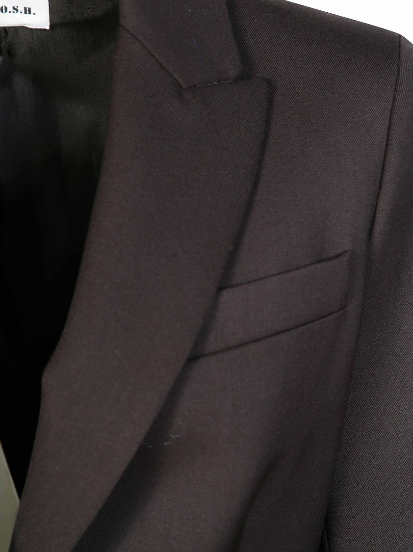 Parosh Black Sallia Tailored Bi-Stretch Blazer