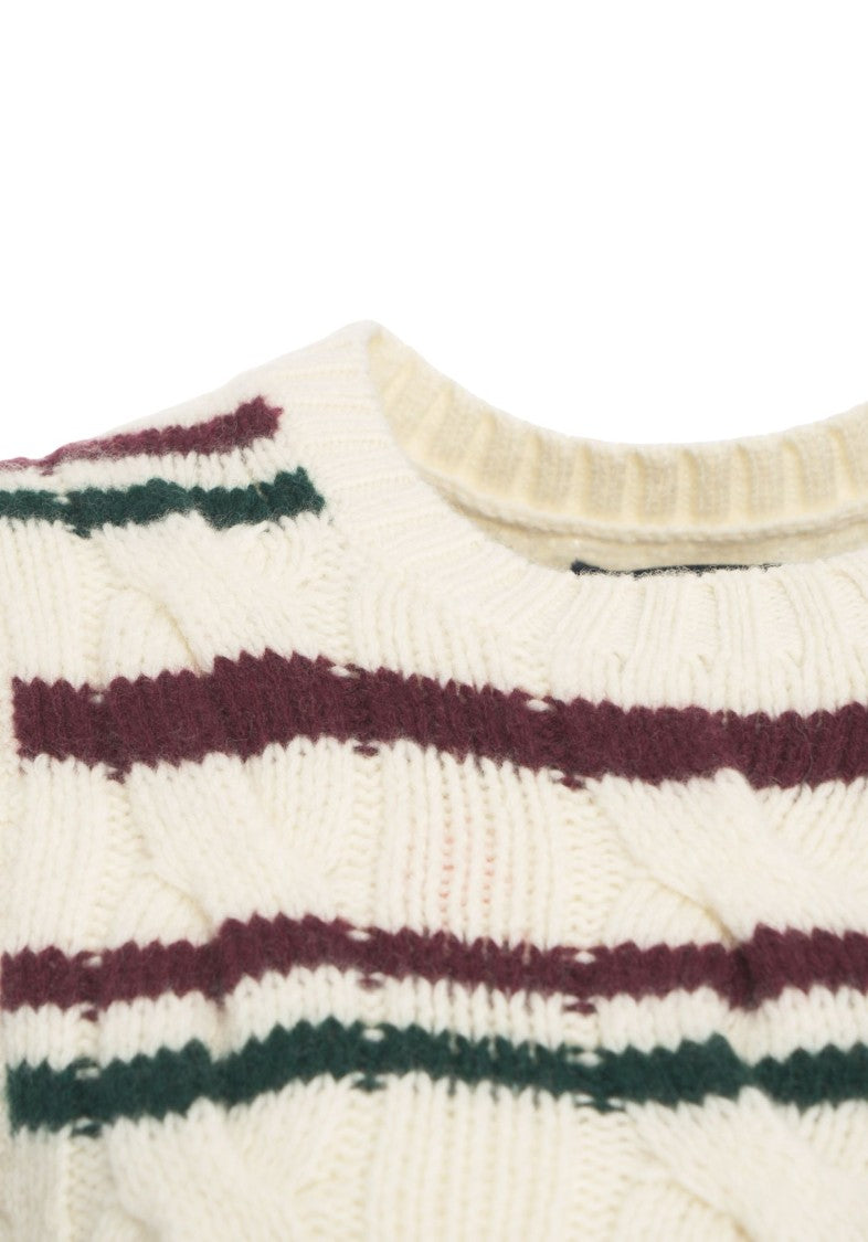 Polo Ralph Lauren Cable Knit Vest With Ribbed Hem