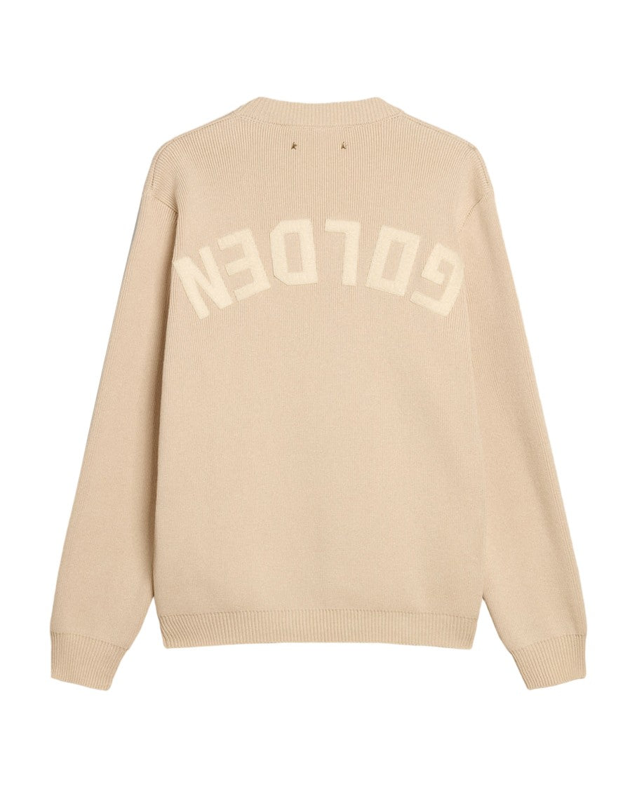 Golden Goose Crewneck Sweatshirt With Subtle Logo Detail