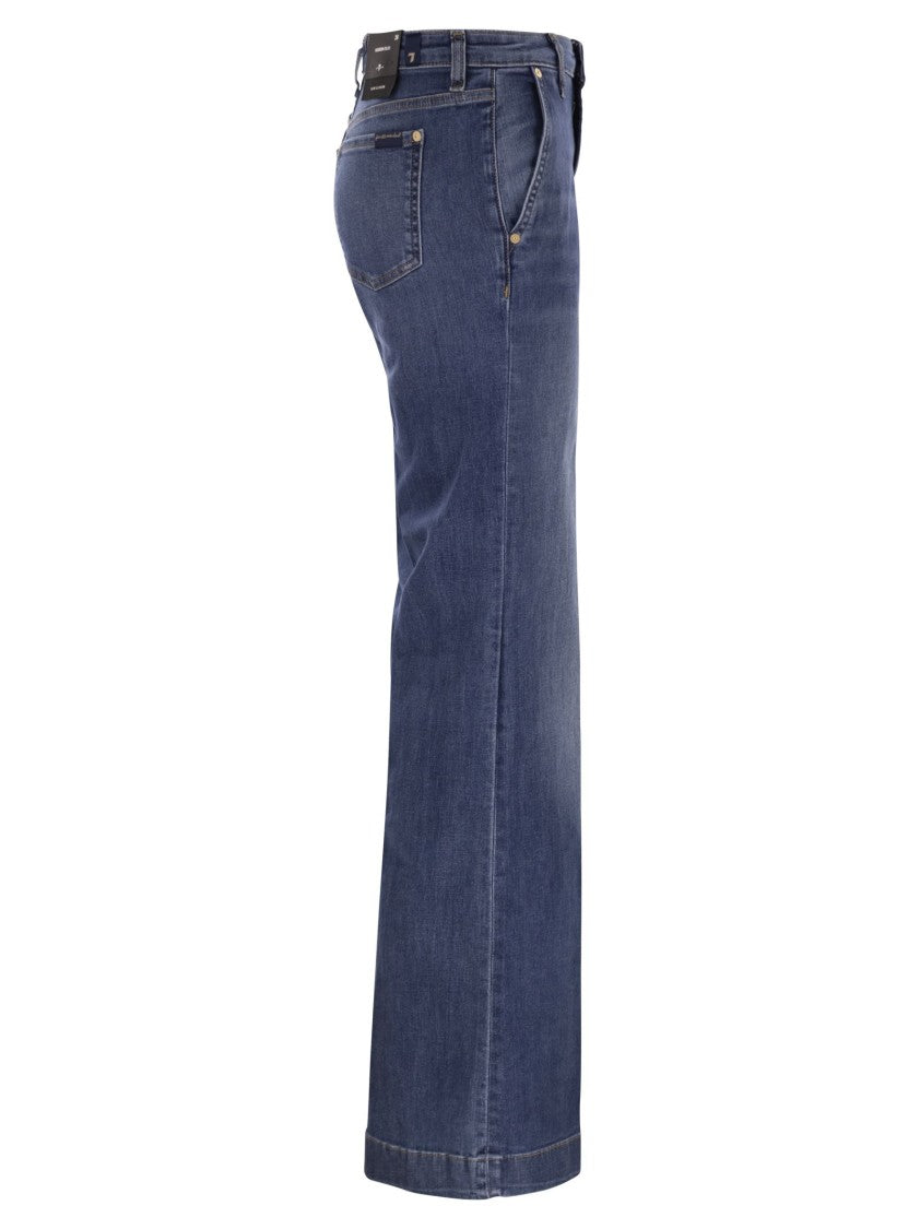 7 For All Mankind Modern Dojo - High-Waisted Flared Jeans