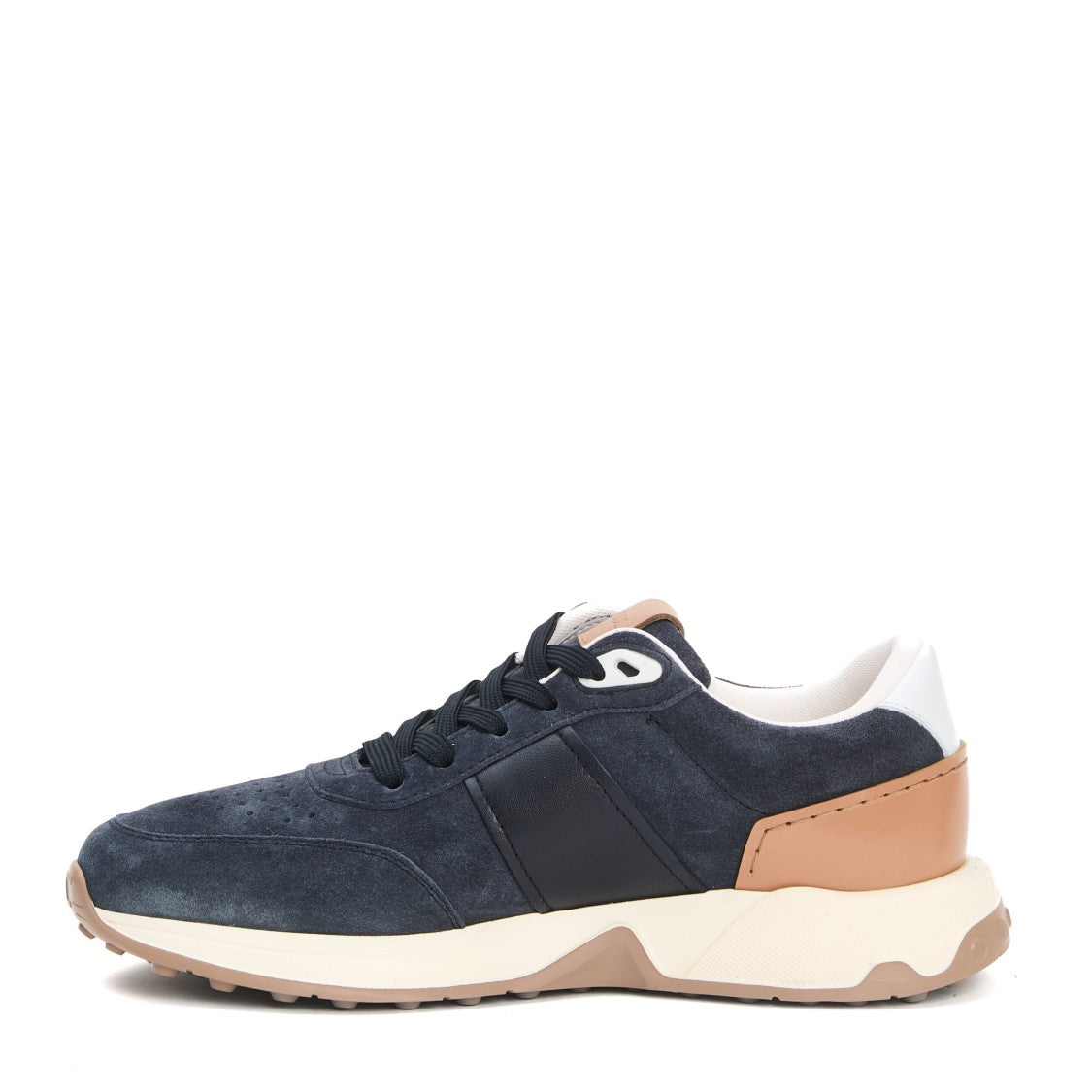 Tod's Running Blue Suede Leather Spoiler