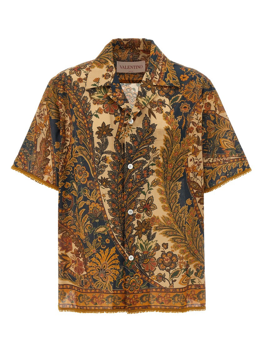 Valentino Garavani 'Voyage Imaginaire' Bowling Shirt