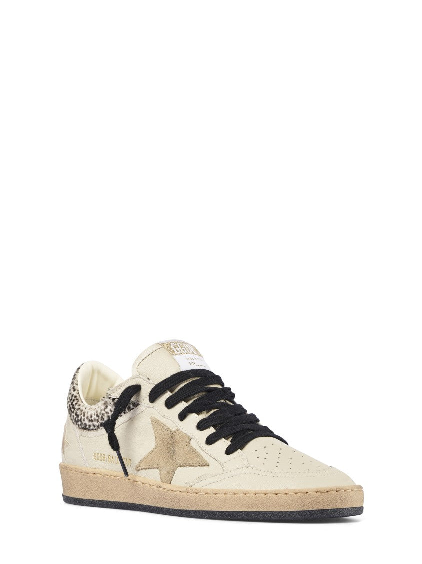 Golden Goose Nappa Leather Sneakers With Suede Star Detail