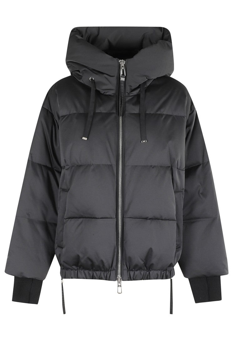 Duno Short Black Oversized Down Jacket