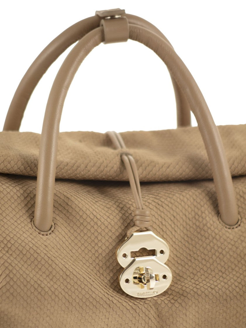 Zanellato Dotta - Ayers S Print Leather Bag