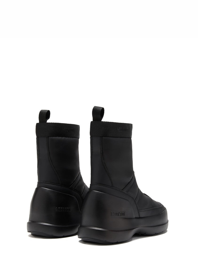 Moon Boot Contemporary Black Ankle Boots