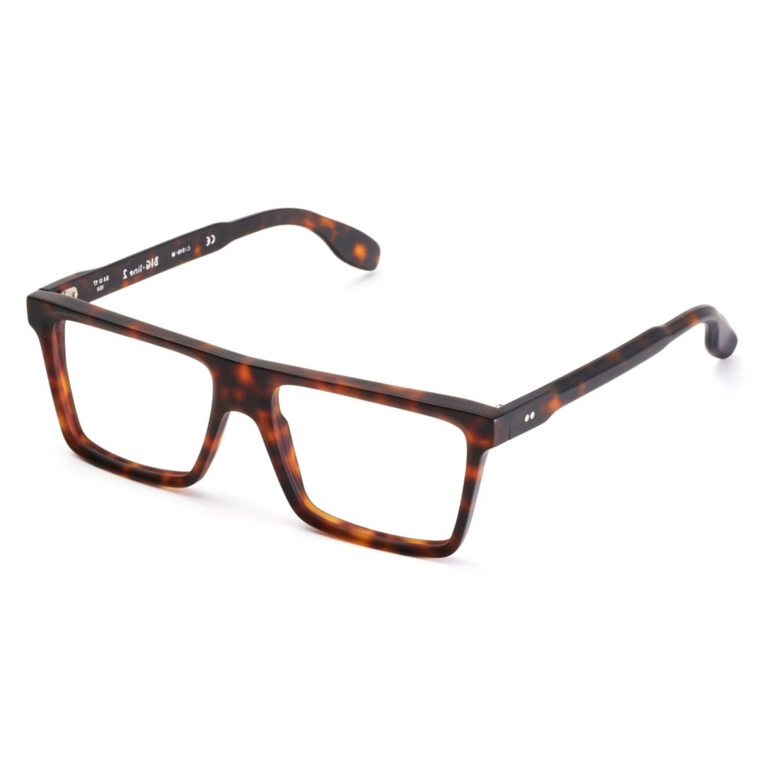 Kador Big 2 Oversized Rectangular Tortoiseshell Sunglasses