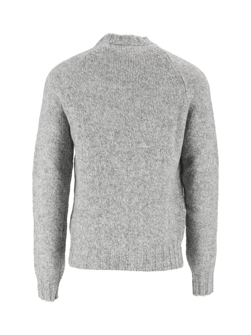 Ballantyne Textured Knit Crewneck Sweater