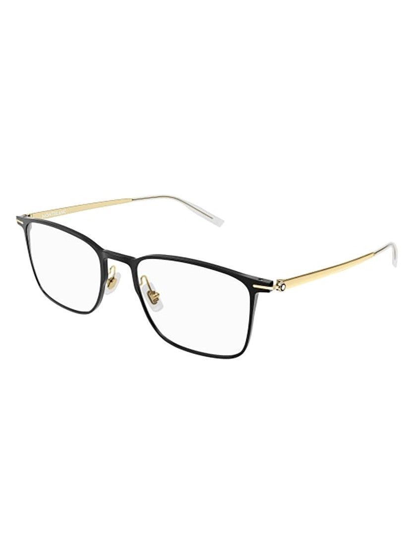 Montblanc Rectangular Metallic Aluminum Montblanc Optical Frames