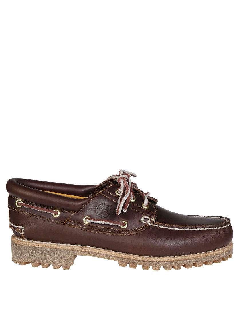 Timberland Perforated Leather Boat Shoes