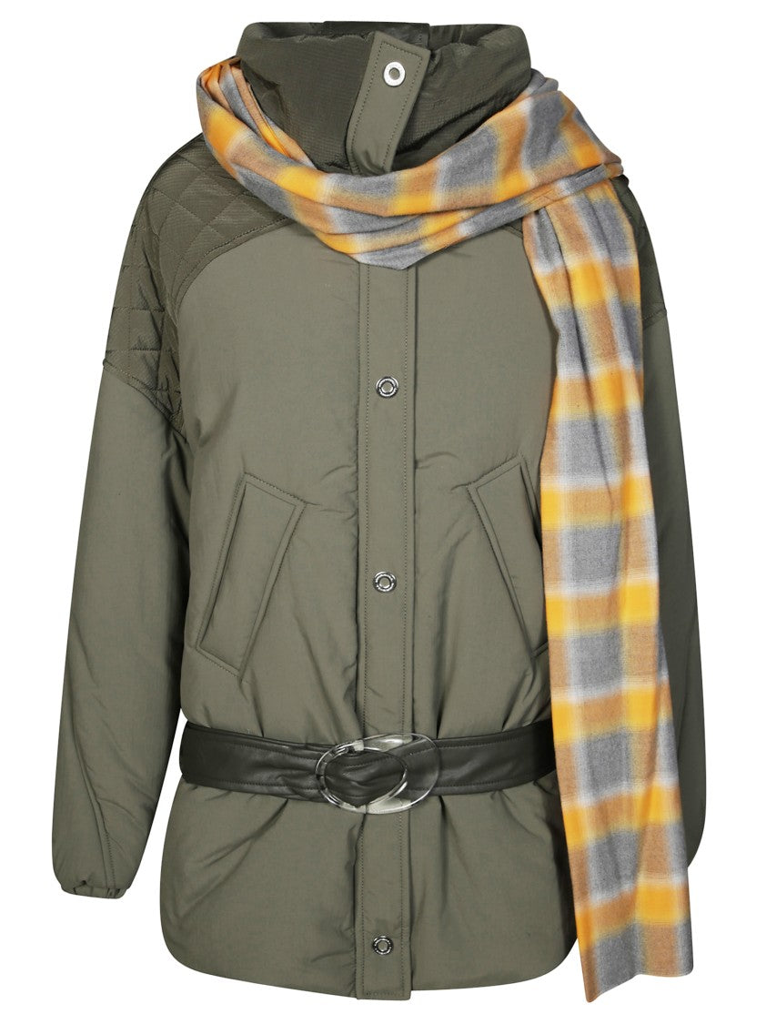 Marbell Lightweight Cropped Jacket With Minimalist Design