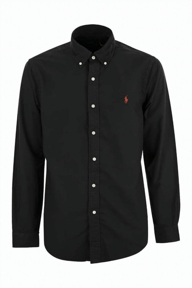 Polo Ralph Lauren Long-Sleeve Button-Down Shirt With Embroidered Logo