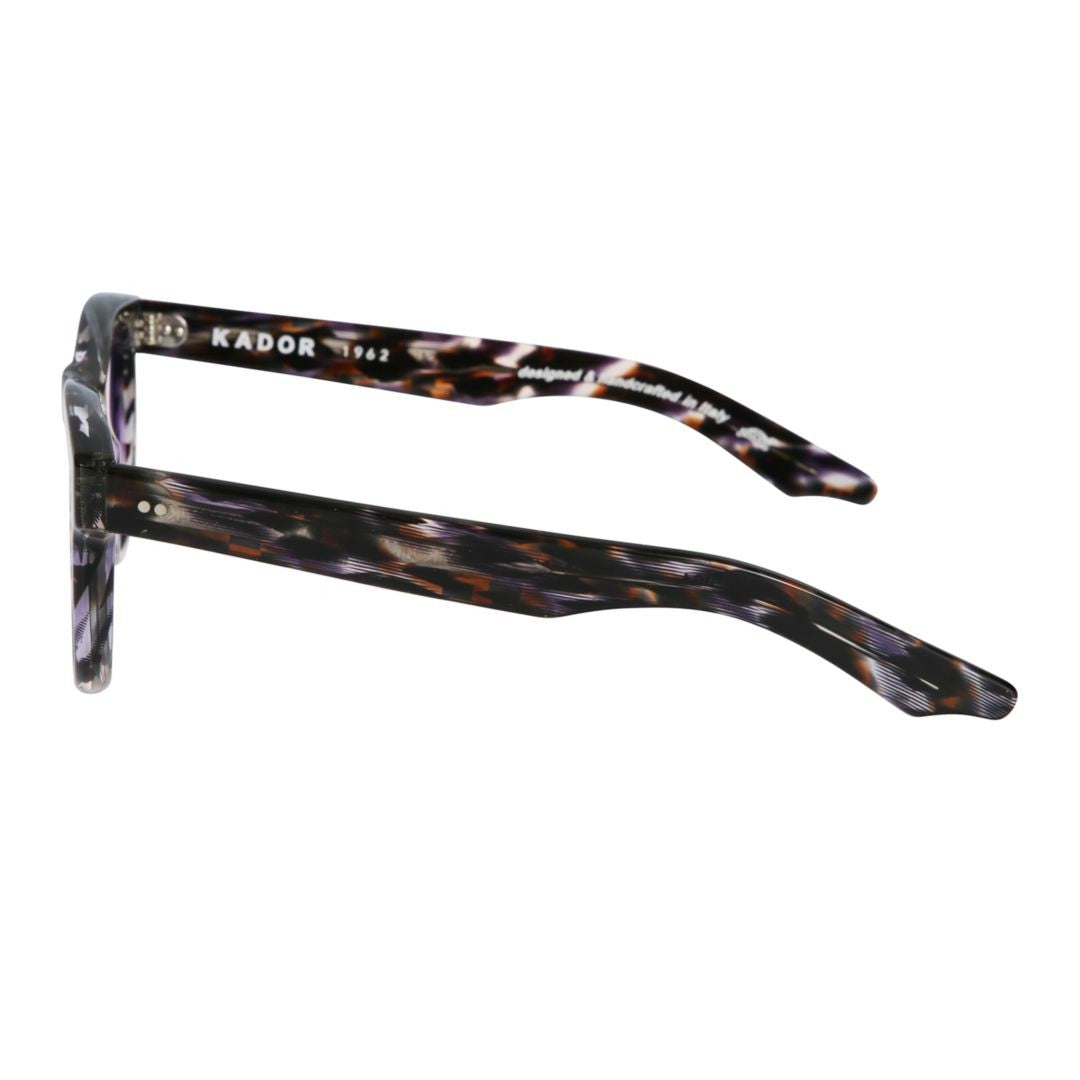 Kador Purple Voyager 23 Gradient Tortoiseshell Square Sunglasses