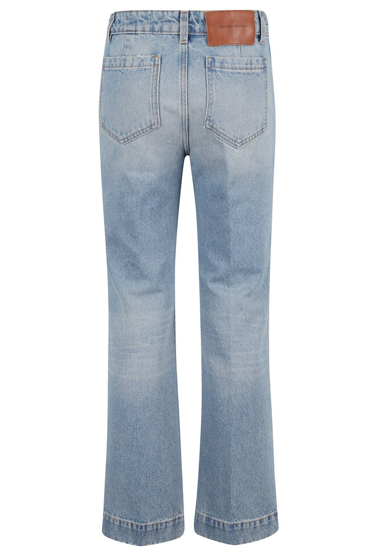 Victoria Beckham Cropped Kick Alina Jean