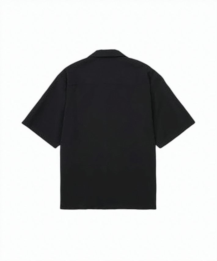 Undercover Boxy Black Polo Shirt