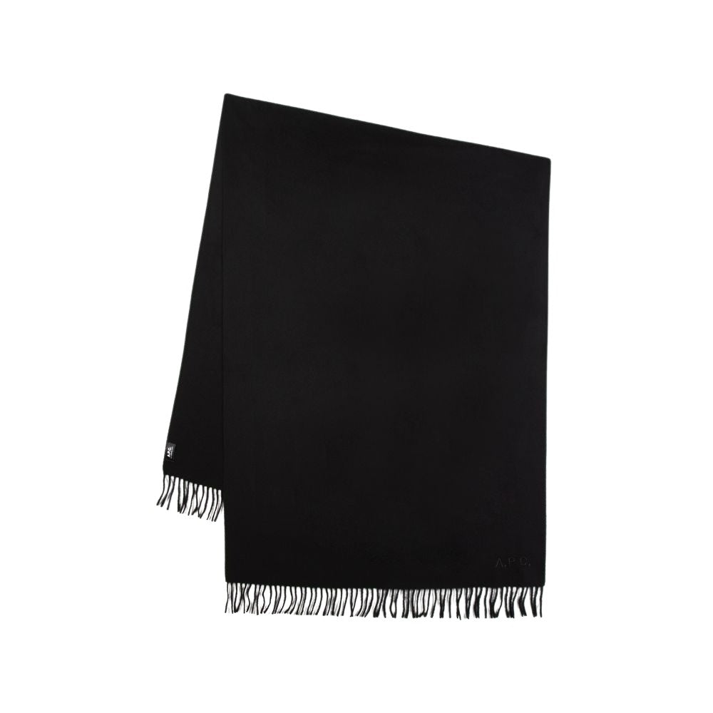 A.P.C. Alix Scarf - Wool - Black