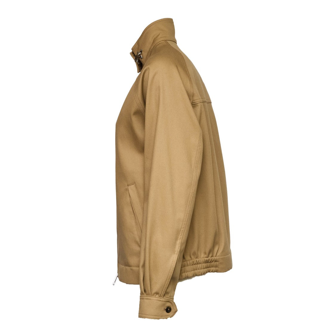 Fay Barracuda Gancio Drill Cotton Bomber Jacket