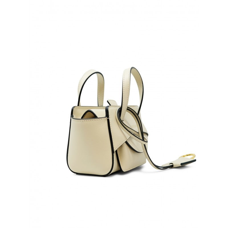 Hidesins Compact Flap Closure Handbag In Butter Leather