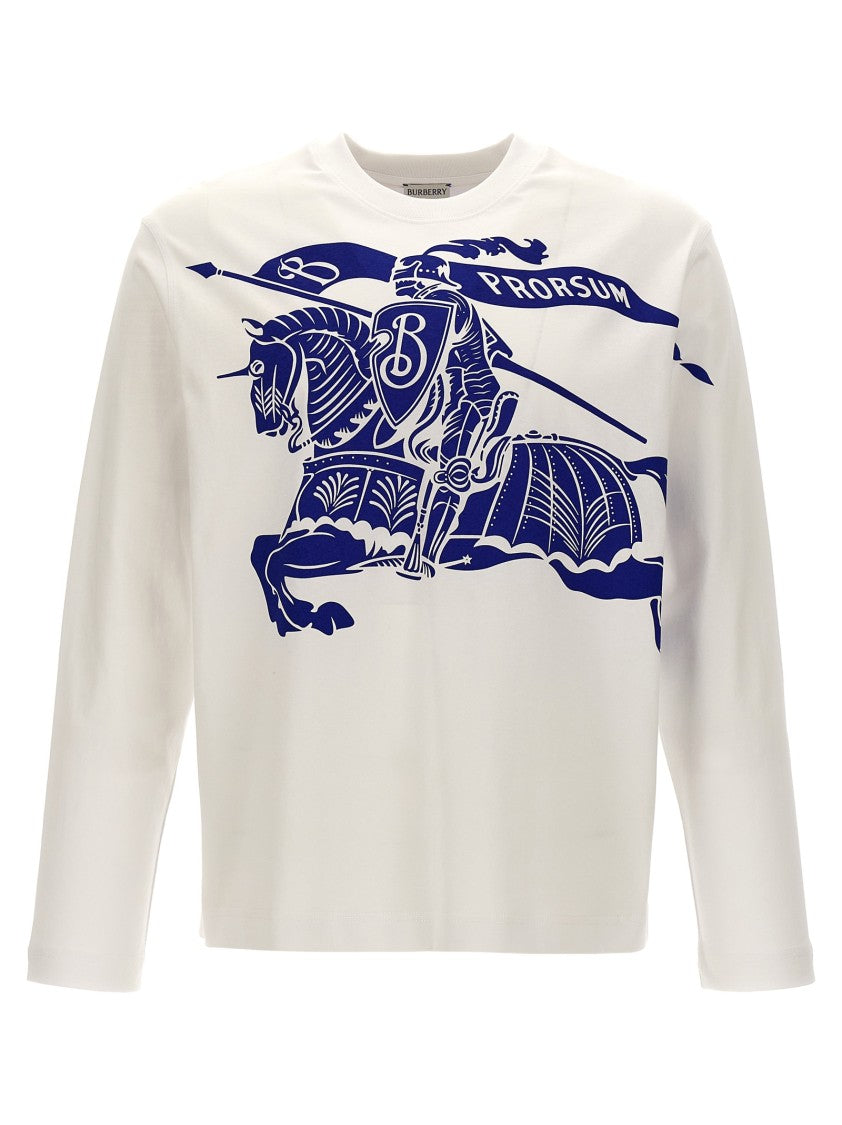 Burberry Long Sleeve Crew Neck T-Shirt