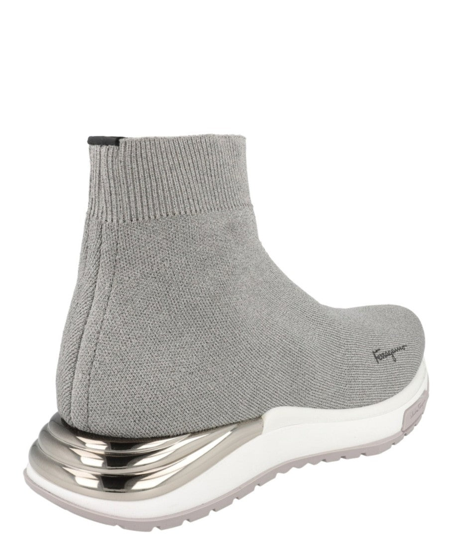 Ferragamo Ninette High-Top Sock Sneakers