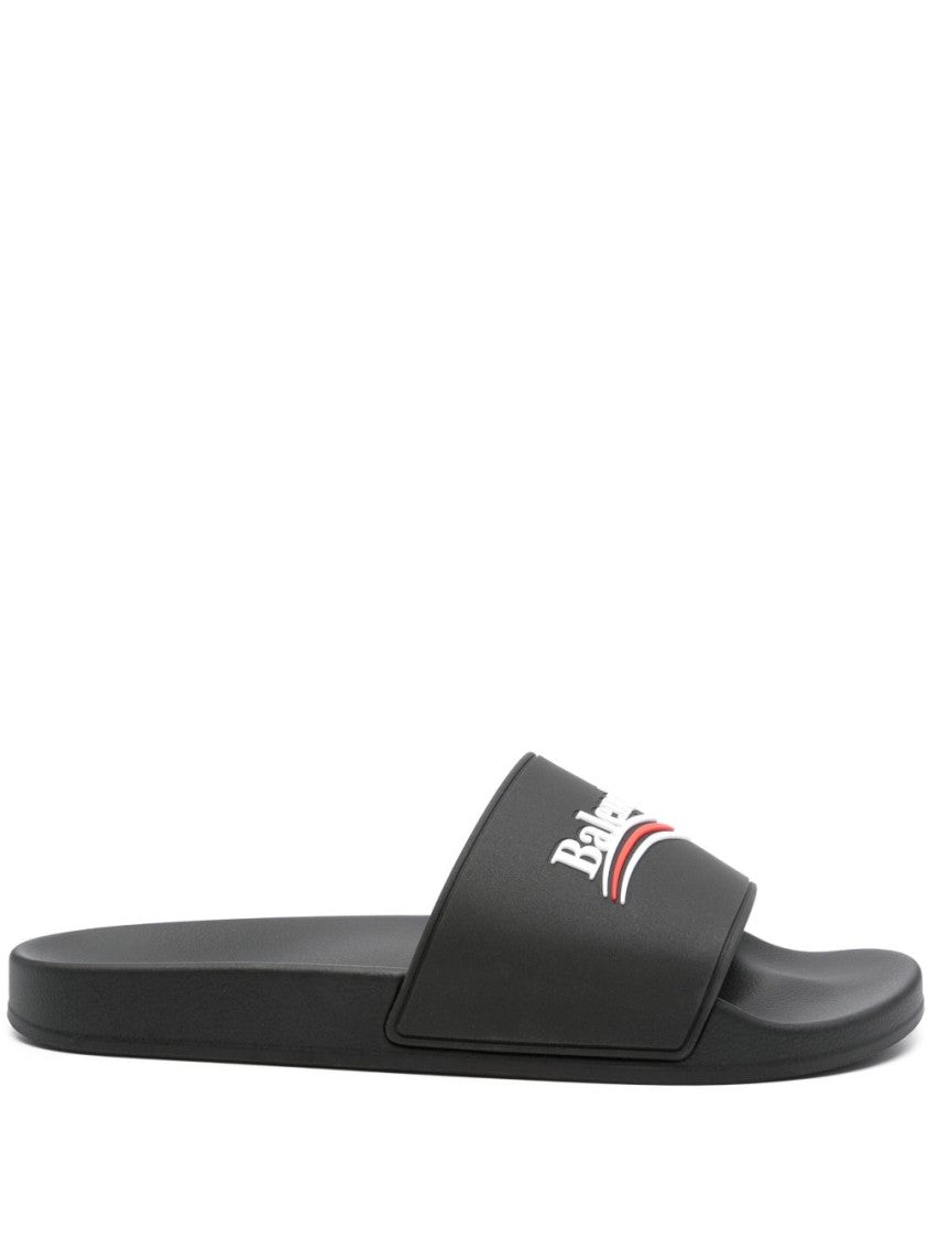 Balenciaga Contoured Pool Slide Sandal