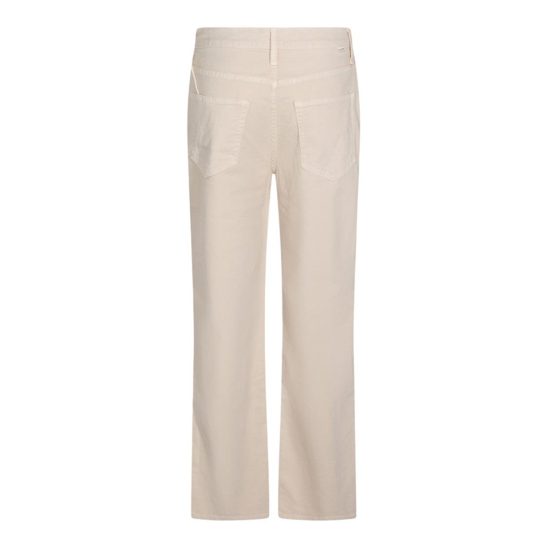 Mother Straight-Leg Denim Jeans With Classic Five-Pocket Design