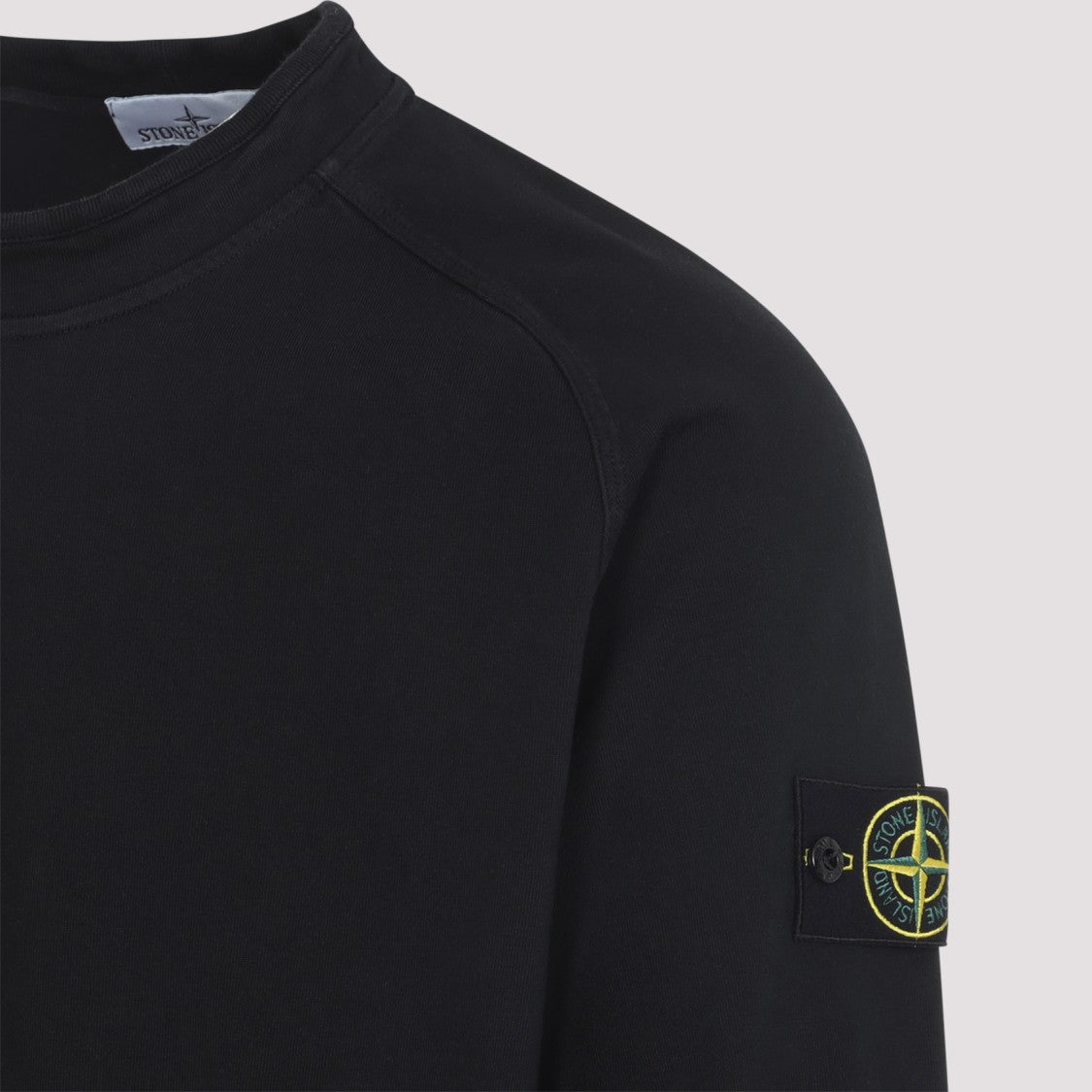 Stone Island Cotton Sweatshirt With Crew Neckline