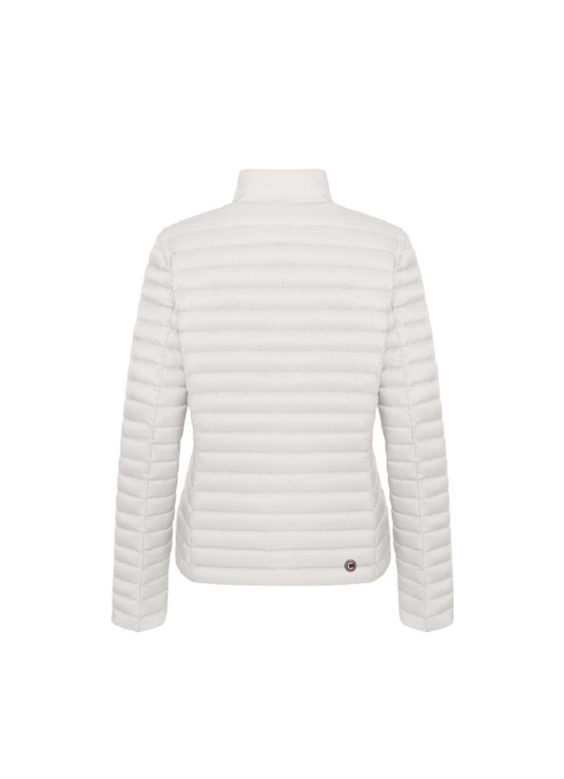 Colmar Originals Quilted High Collar White Jacket
