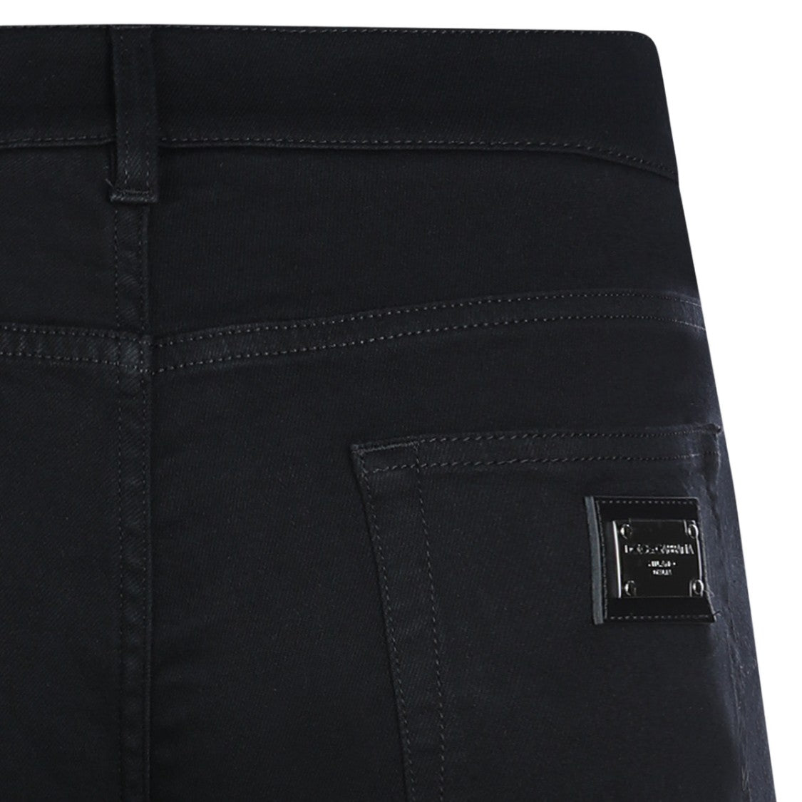 Dolce & Gabbana Slim-Fit Black Denim Jeans