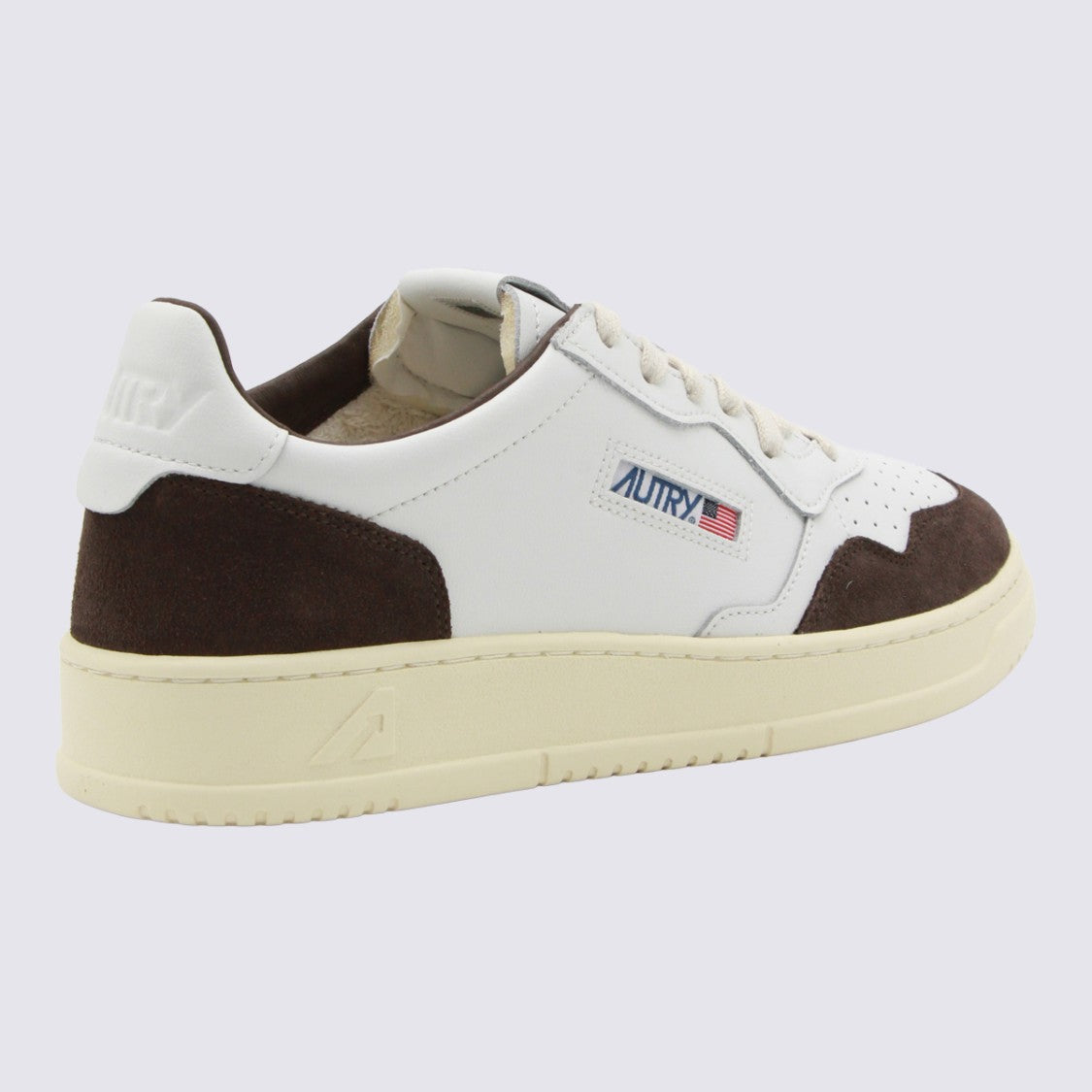 Autry Low-Top Sneakers With Suede Overlays