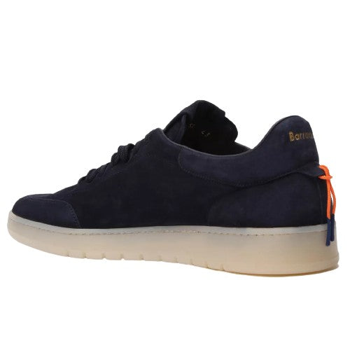 Barracuda Blue Suede Sneakers