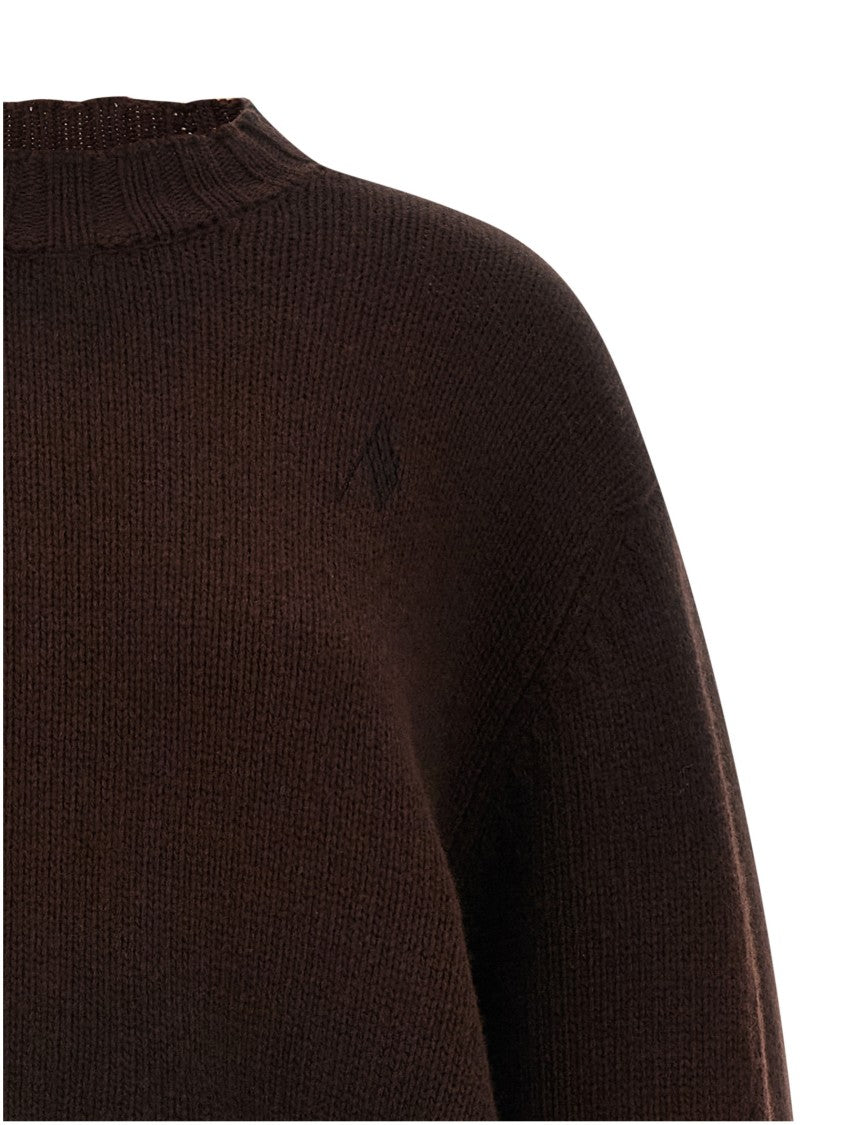 The Attico Logo Embroidery Sweater
