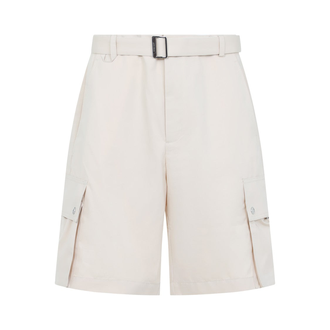 Jacquemus Mid-Thigh Cargo Shorts With Belted Waist