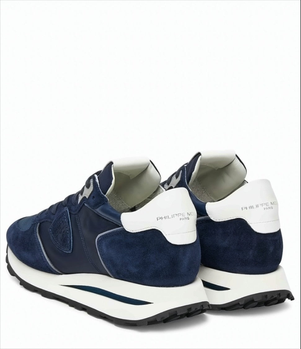 Philippe Model Tropez Haute Low Sneakers With Suede