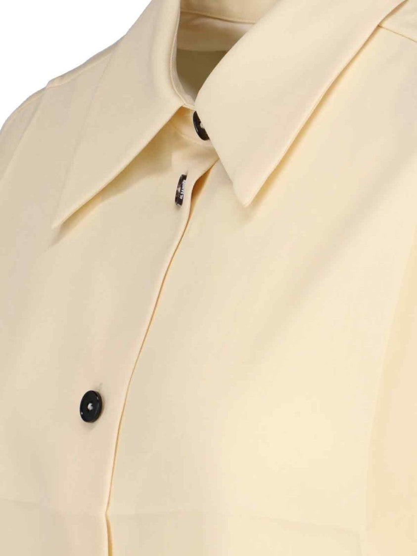 Jil Sander Virgin Wool Shirt – Ivory