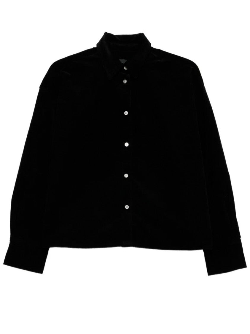 7 For All Mankind `Nina Cropped Shirt Corduroy` Shirt