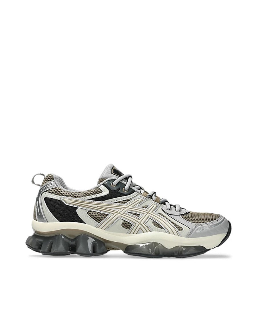 Asics Layered Design Sneakers With Translucent Sole