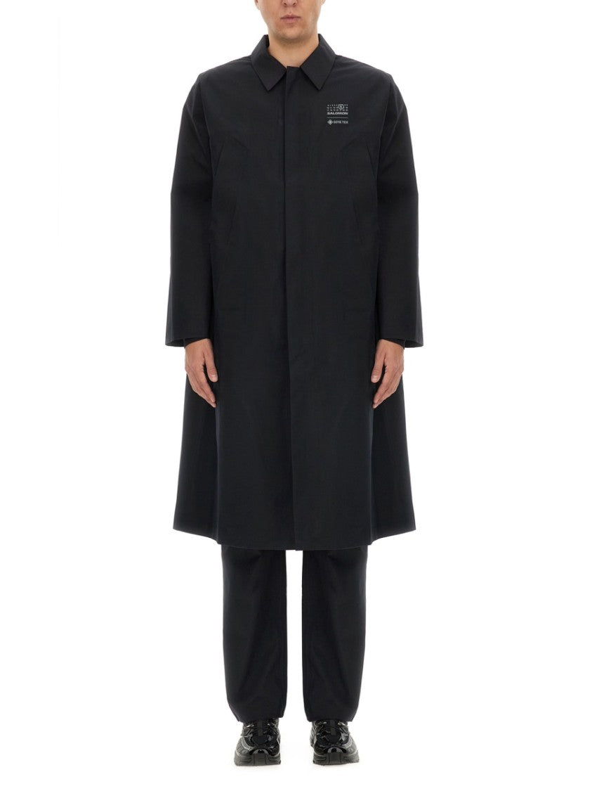 Mm6 By Maison Margiela X Salomon Subtle Logo Trench Coat