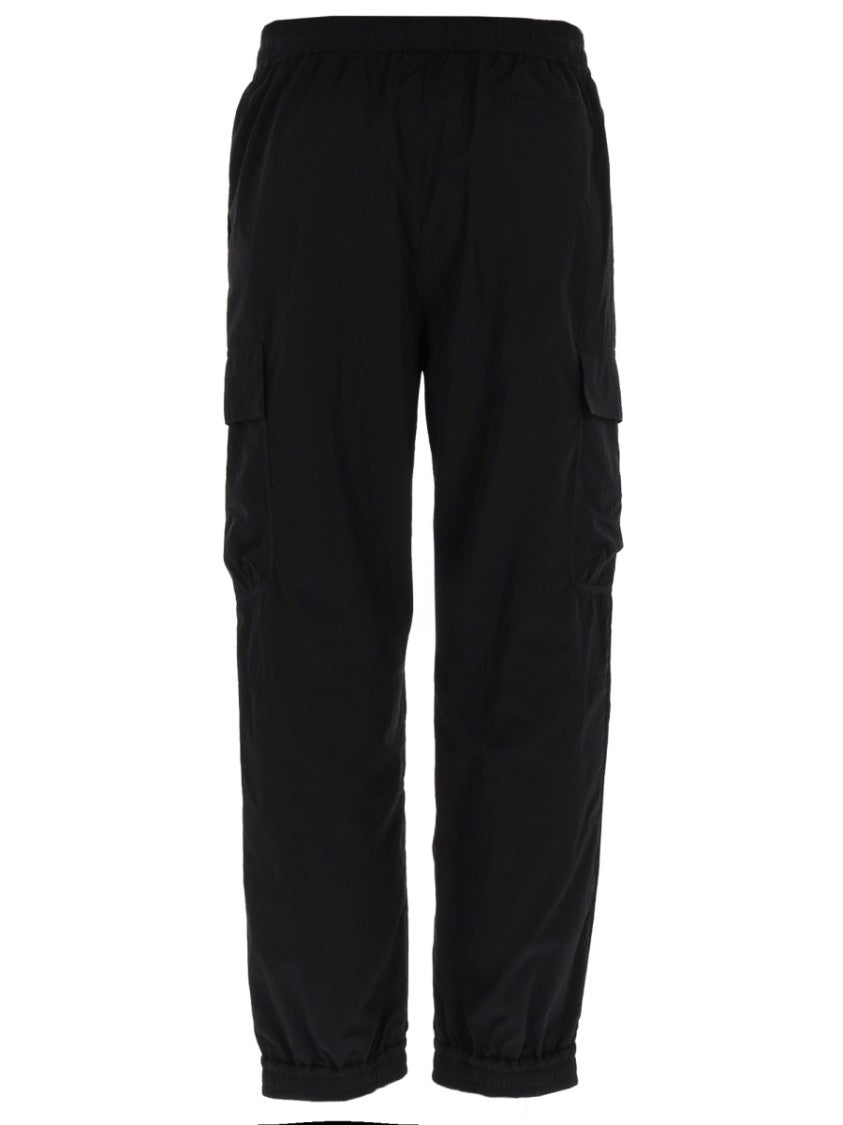 Fendi Technical Fabric Tapered Pants With Flap Cargo Pockets
