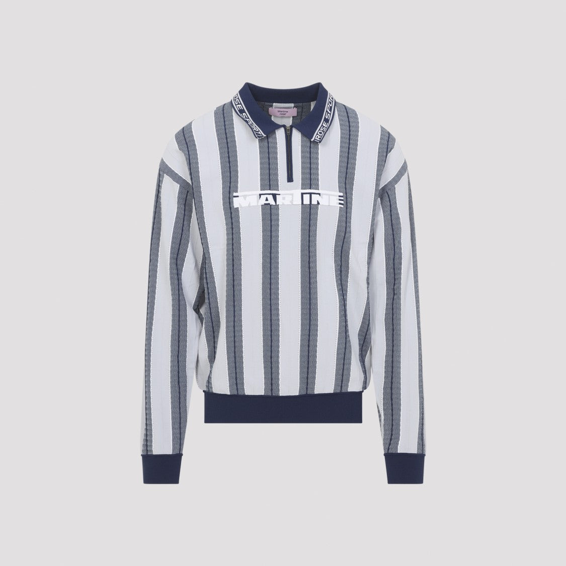 Martine Rose Vertical Stripe Knit Top