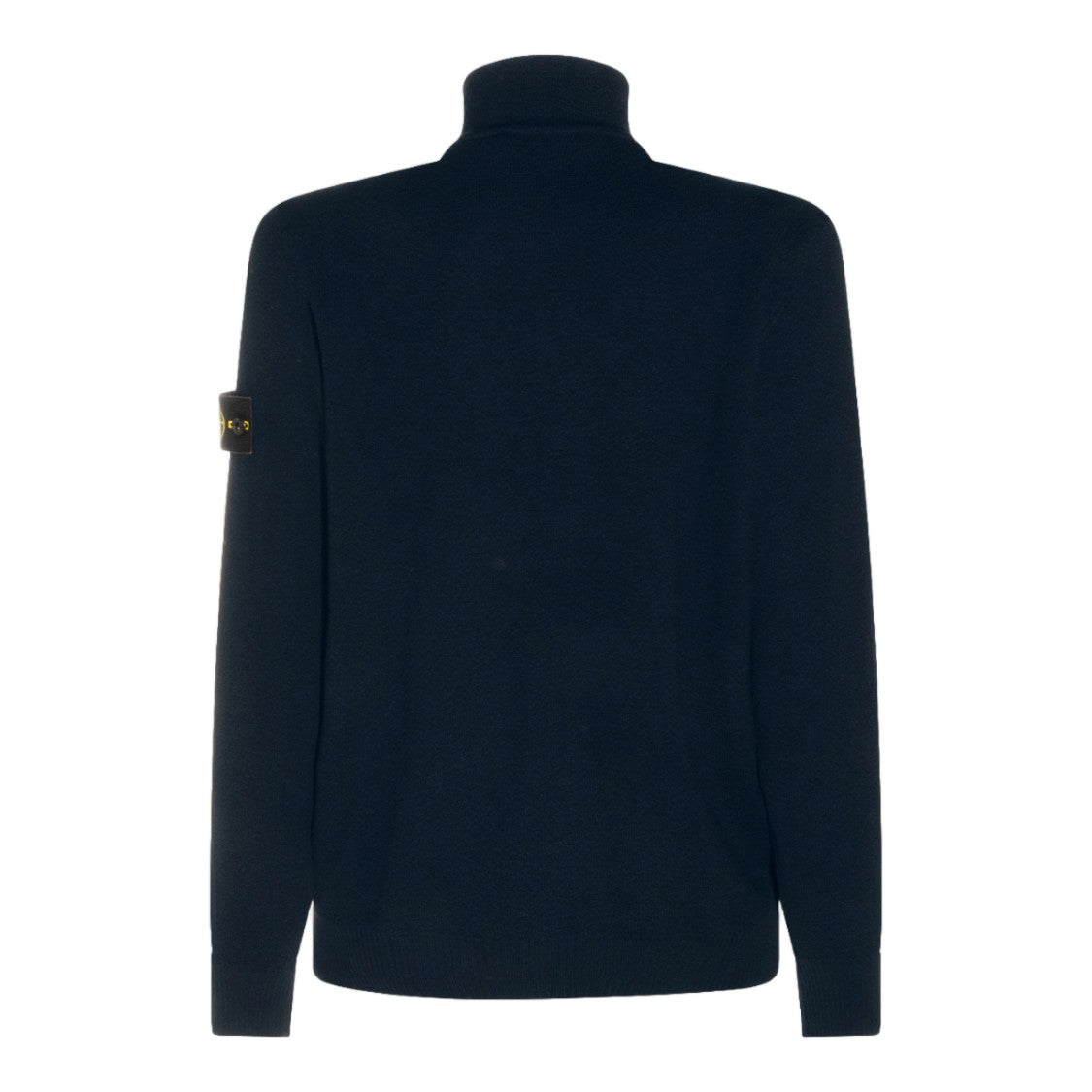 Stone Island Zip-Up Sweater With High Collar